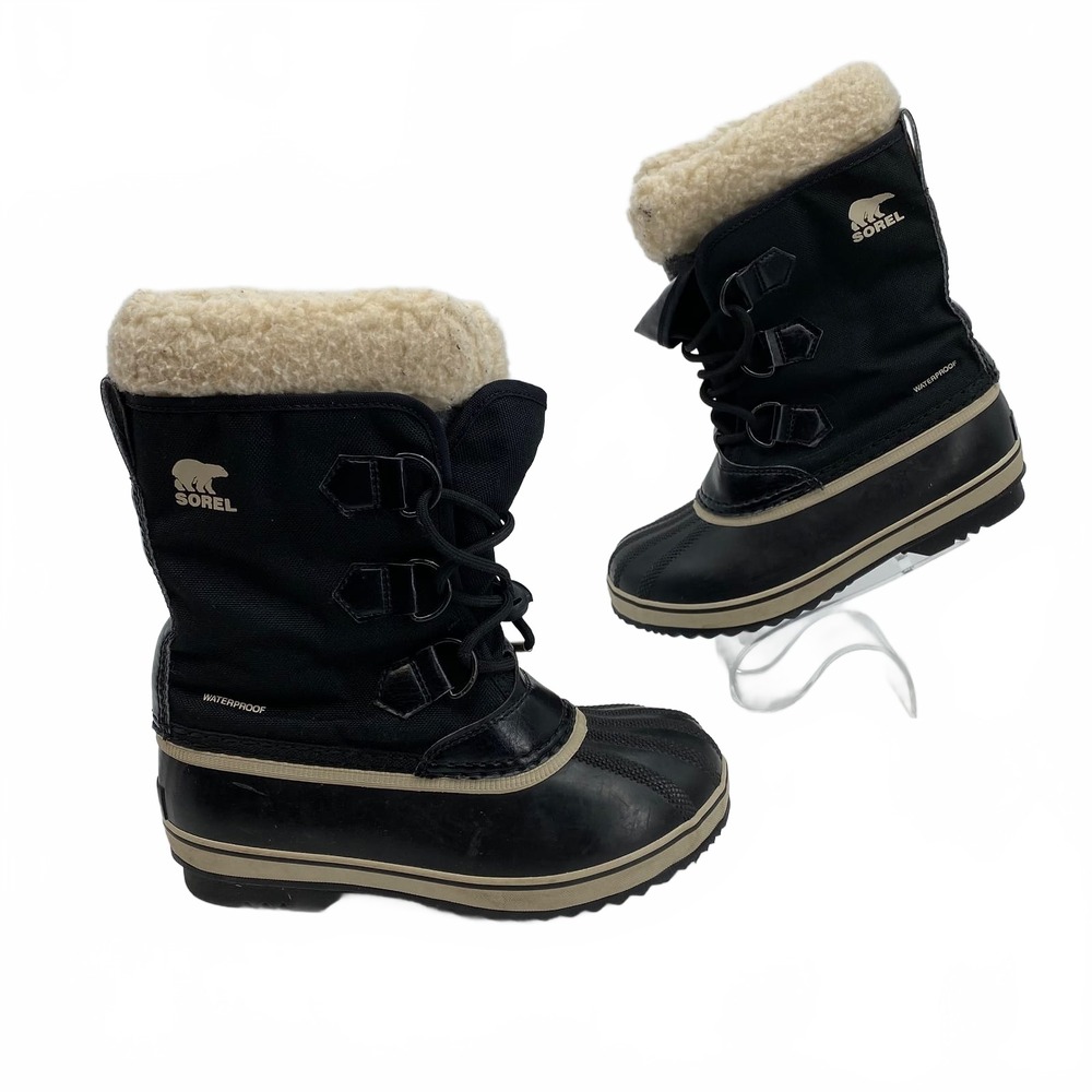 Sorel Black Waterproof Boots | Womens 3B
